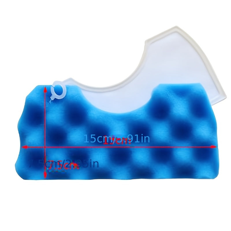 Koʻk Sponj va HEPA chang filtri toʻplami vakum tozalagichlar uchun, SC43-47, SC4520, VC-9625 bilan mos keladi