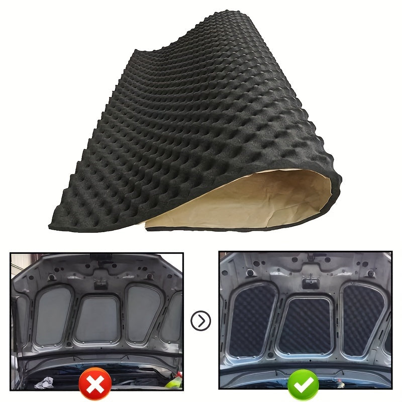 Car Sound Deadener Mat 200x100x50cm Noise Insulation Acoustic Dampening Foam