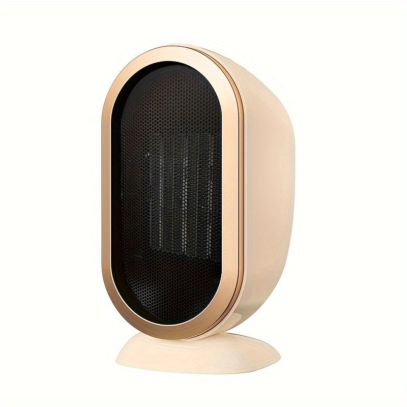1200W Portable Ceramic Space Heater with Adjustable Thermostat and Fall Protection for Home Office