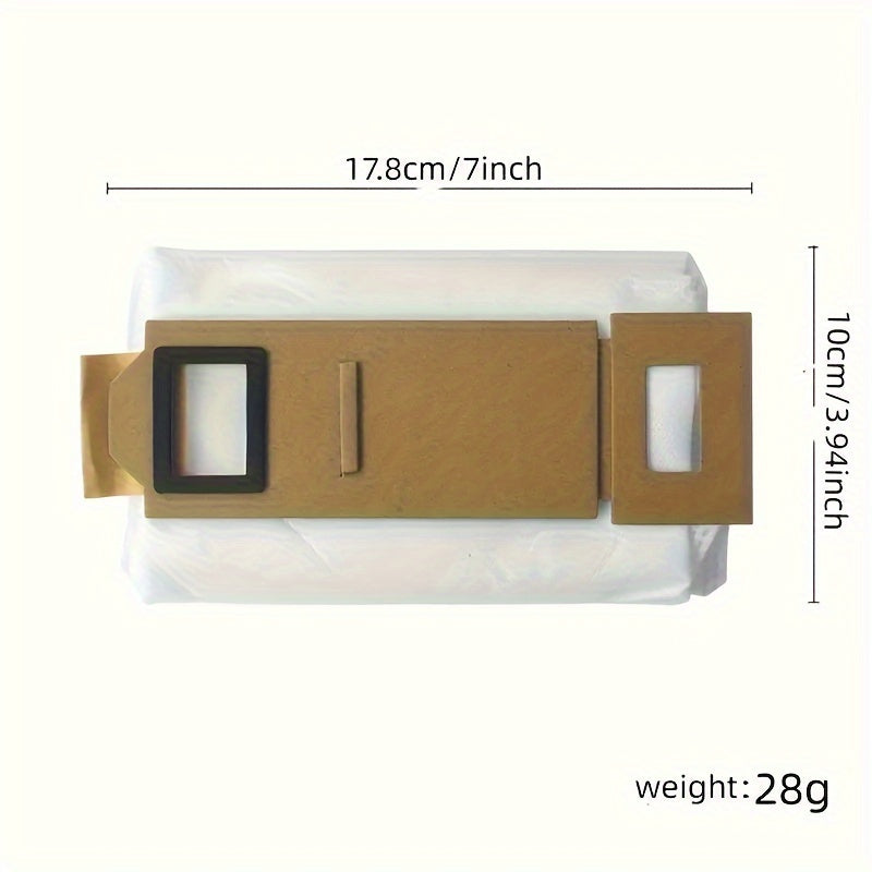 Xiaomi Shibao Lock T7S/T7S Plus va S7/S7 Plus changyutgichingizni qalin to'quv matodan tayyorlangan mustahkam chang sumkalari bilan yangilang. Ushbu muhim almashtirish aksessuarlari changyutgichingizni eng yaxshi ishlashini ta'minlash uchun mo'ljallangan.