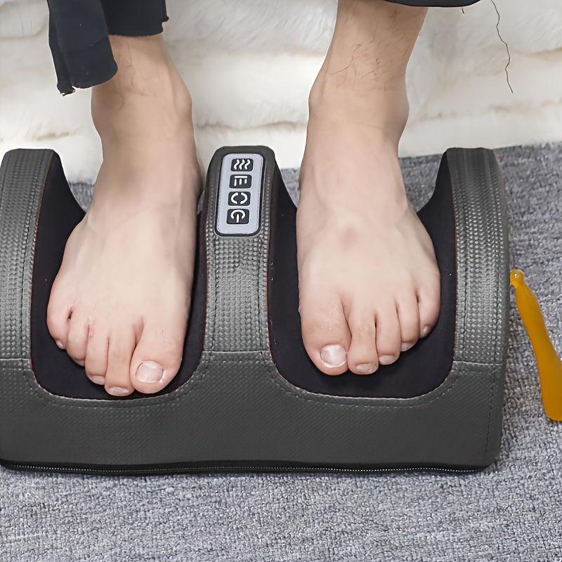Electric Foot Massager with Adjustable Heat Settings for Circulation and Relaxation