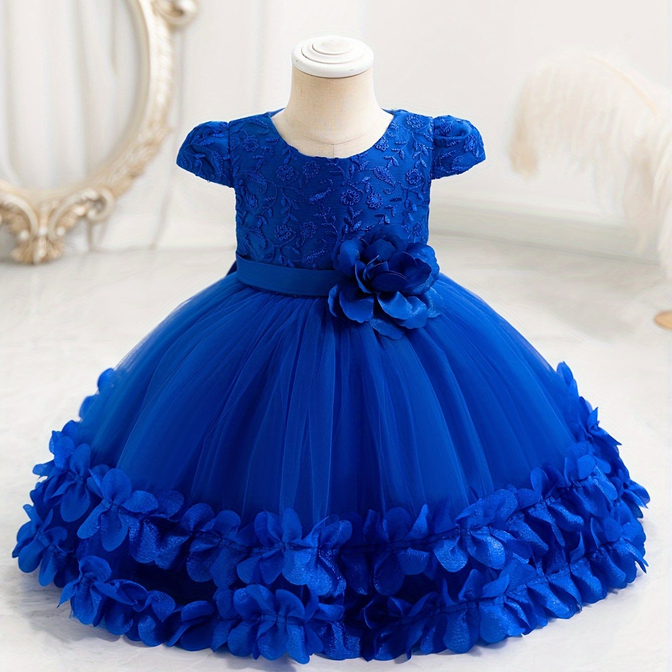 Girls Lace Princess Dress for Special Occasions and Birthdays
