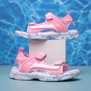 Girls Open Toe Sport Sandals Lightweight Breathable Casual Beach Shoes