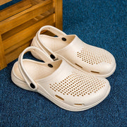 Unisex Breathable EVA Mules & Clogs Flat Heel All-Season Non-Slip