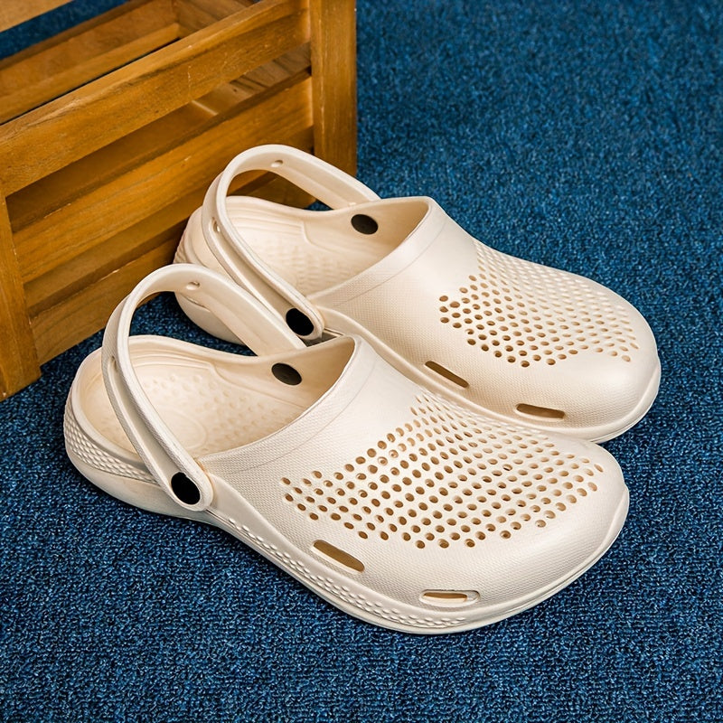 Unisex Breathable EVA Mules & Clogs Flat Heel All-Season Non-Slip