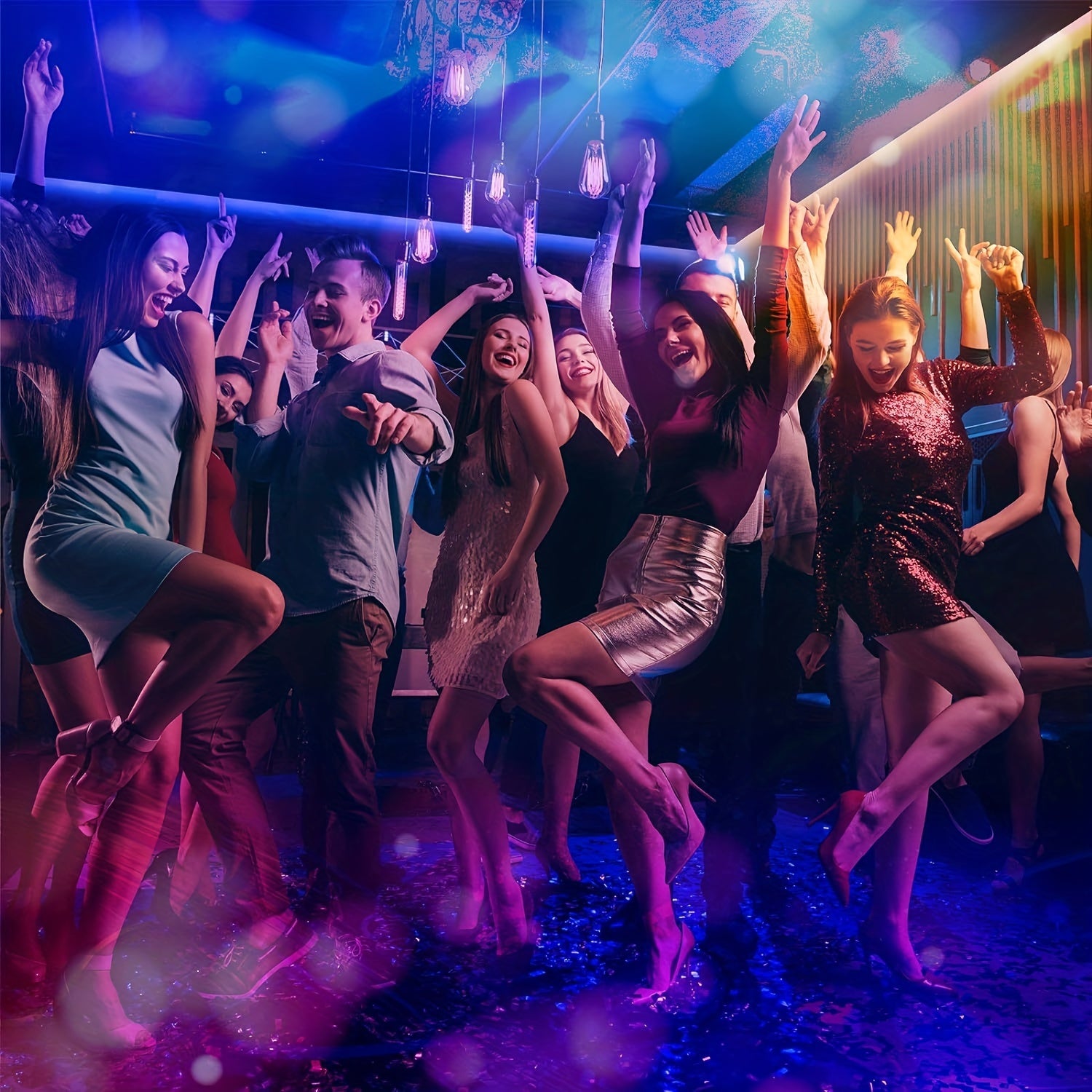 USB Powered RGB LED Strip Lights with Music Sync App Control and Custom Modes