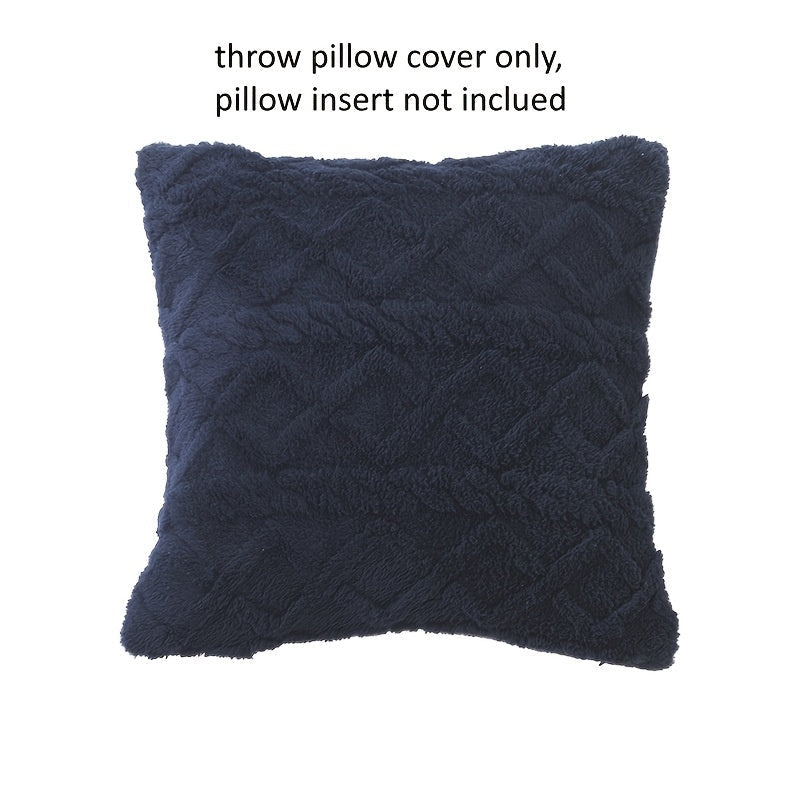 "Jacquard Plush Geometrik Dekorativ Yostiq Qopchigi yashash xonasi divani uchun uy bezaklari. Yumshoq, iliq yostiq qopchigi premium sifatli zıppıgı bilan. Yostiq yadrosi kirmaydi."