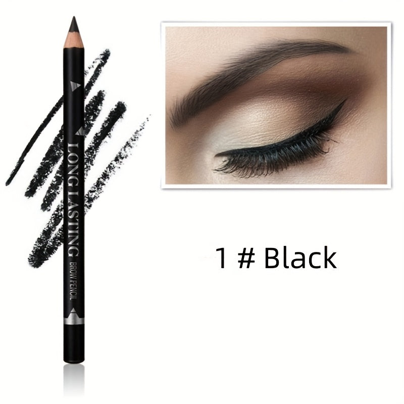 Waterproof Eyebrow Pencil for All Skin Types Long-Lasting Smudge-Proof