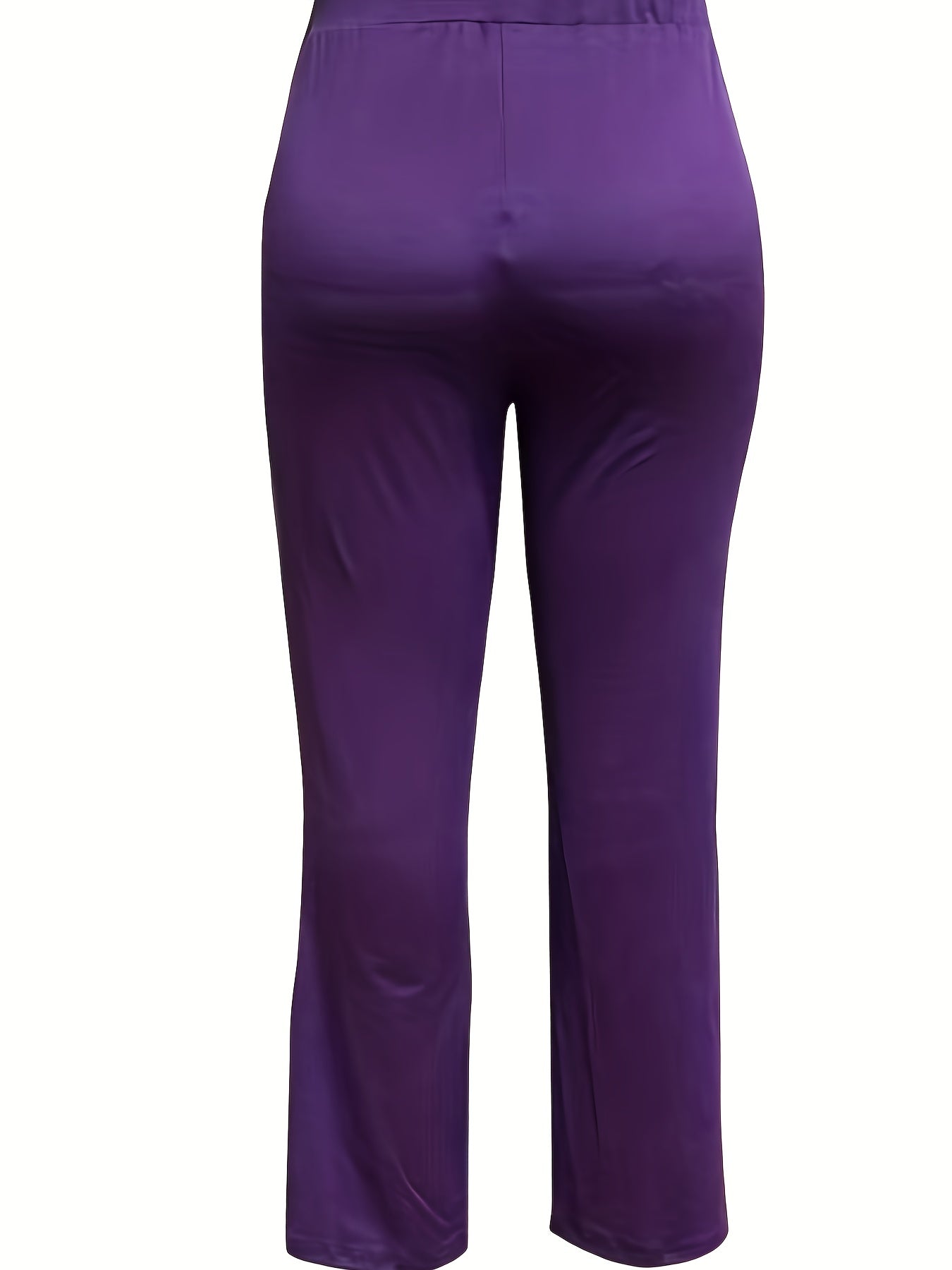 Plus Size Women High-Waist Stretch Cargo Pants with Pockets All-Season Comfort