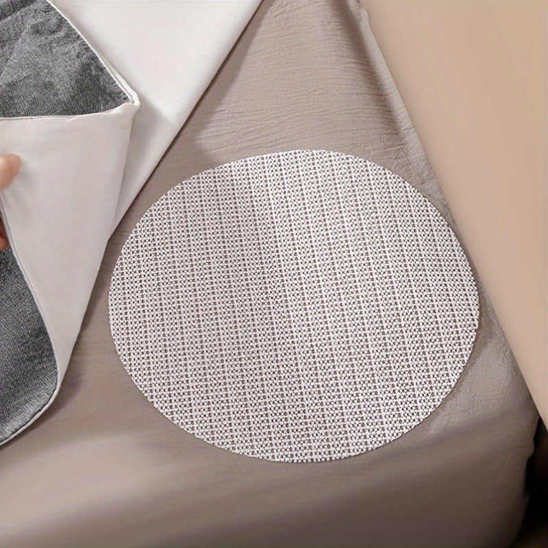 Set of 4 PVC Mesh Sofa Pads for Bed Sheet Movement Prevention