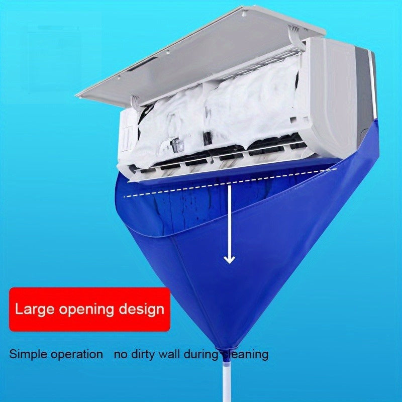 Splash-Free Air Conditioner Water Collection Cover with Drain Hose