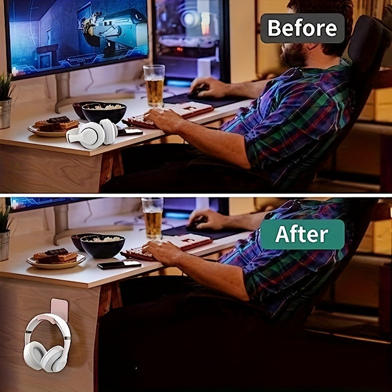 Ganchos de pared de plástico con diseño curvado para colgar sombreros, bolsos y accesorios