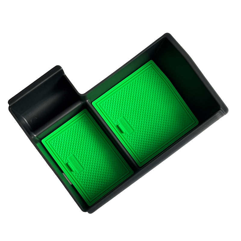 Right-Hand Drive Center Console Storage Box ABS Plastic for Seat Belt Buckle, Middle Armrest