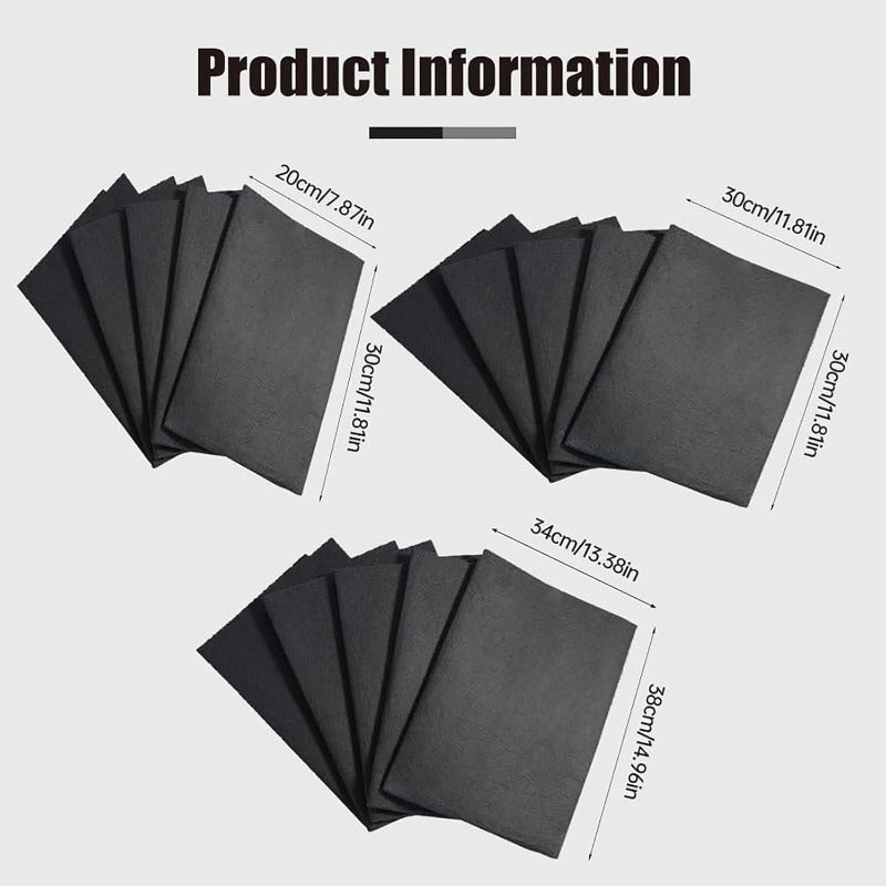 10 ta toza iz qoldirmaydigan mikroto'qimalar to'plami derazalar, shisha, oshxona, hammom, avtomobil, yashash xonasi uchun - Memorialw brendi, to'quv sehrli artishlar, 30x30 sm