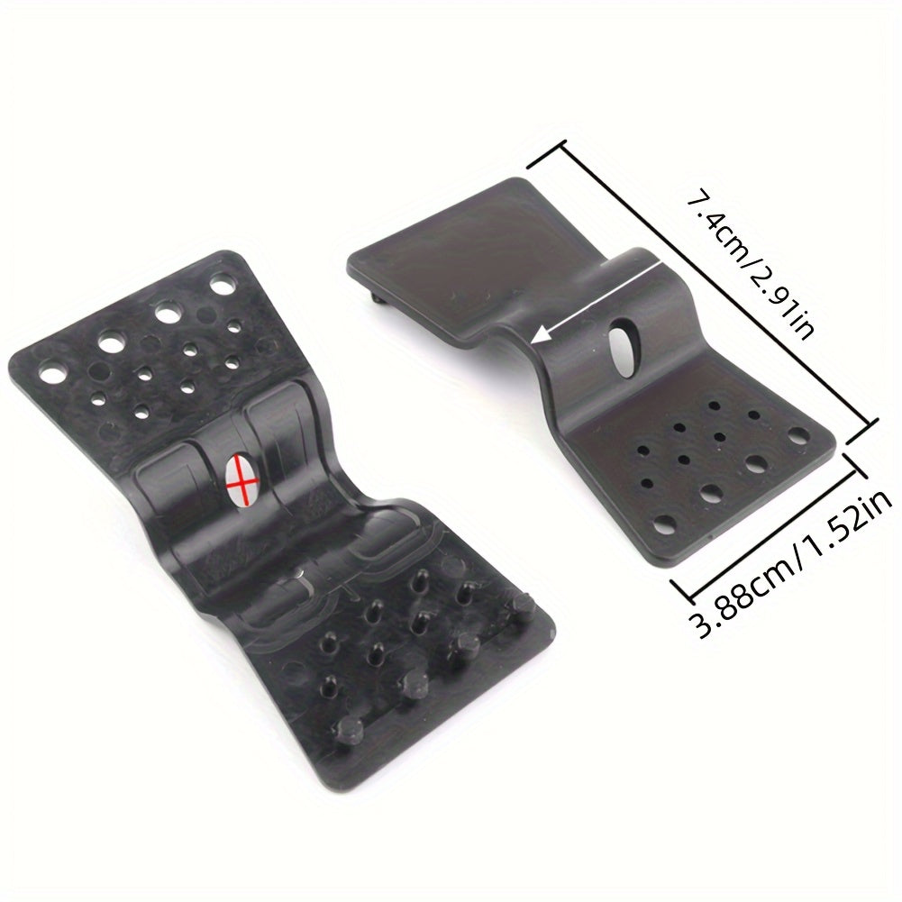 Black Plastic Garden Clips for Shade Nets Fencing and Netting Installation 10/20/30/50pcs