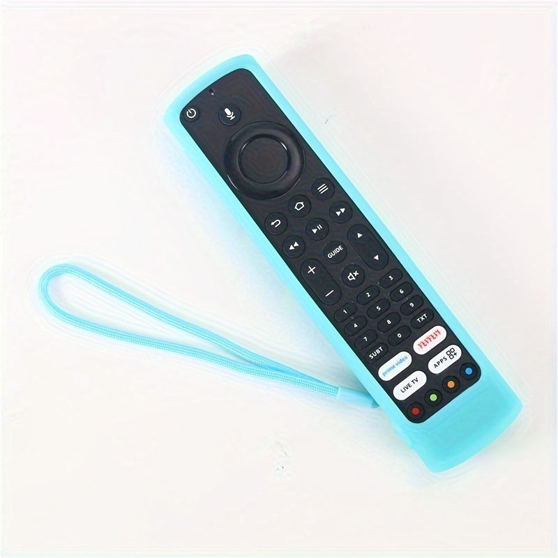 Funda de silicona para control remoto para TV y mandos de medios, funda duradera para Toshiba, JVC, Xiaomi Fire TV, TCL