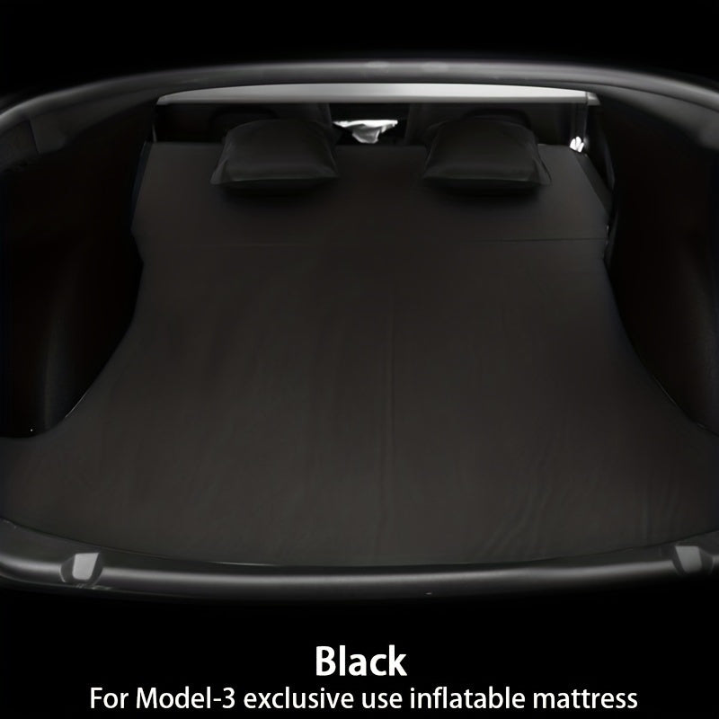 Inflatable Car Bed for SUV Portable Air Mattress Camping Tent Sleeping Pad