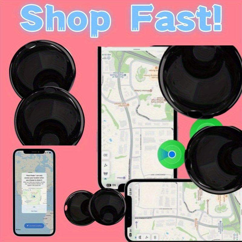 Localizador de electrodomésticos de alta precisión, alimentado por batería, inalámbrico, de material plástico