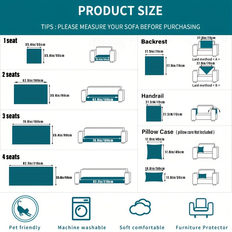 Funda de sofá de terciopelo con bordado de perro de dibujos animados, antideslizante, de felpa gruesa, protector de muebles
