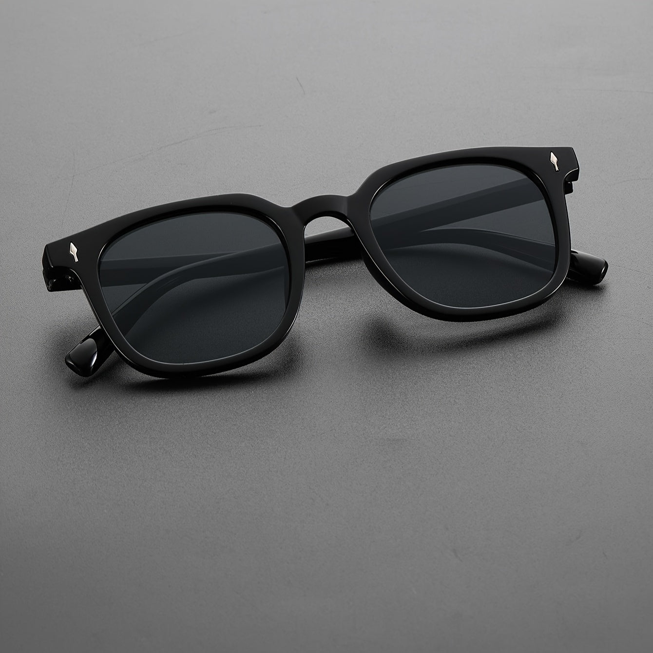 Men's Y2K Full Rim Glasses with PC Frame and AC Lenses for Daily Leisure and Outdoor Activities