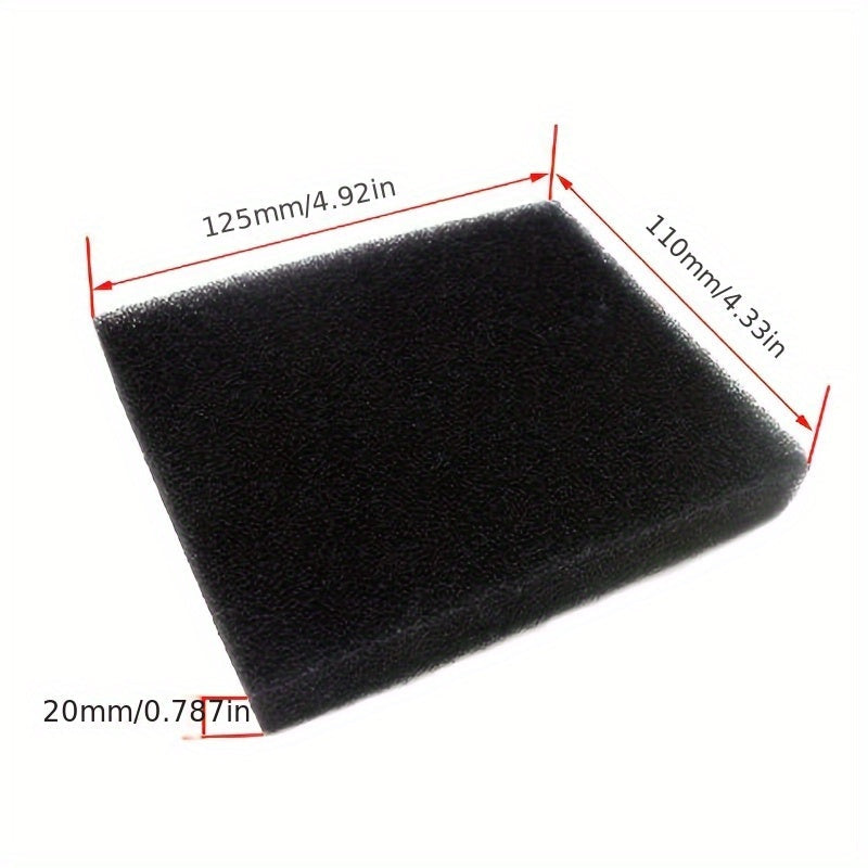 Blue Sponge and HEPA Dust Filter Set for Vacuum Cleaners Compatible with SC43-47, SC4520, VC-9625