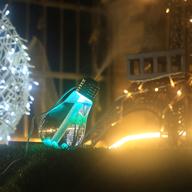 Hanging Bulb Humidifier Colorful Lights USB Powered Atomization 1L Nightlight