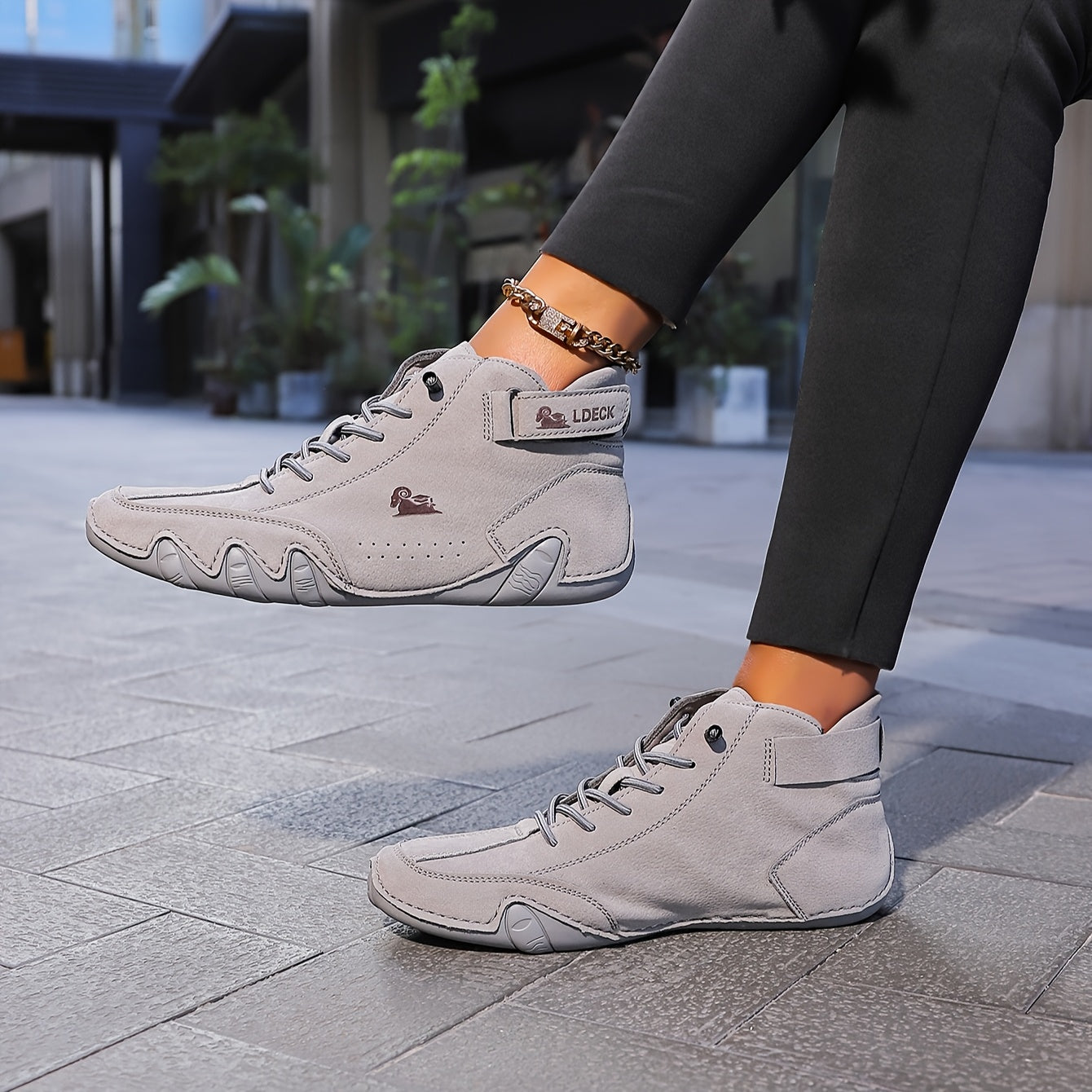 Unisex Casual Lightweight Sports Shoes Short Boots Black Size 9