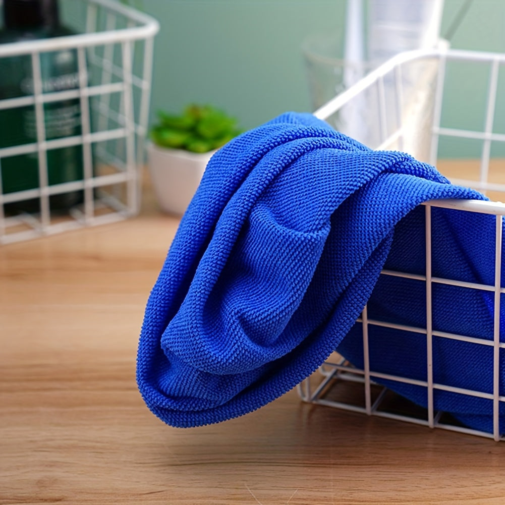 Zamonaviy Mikrofiber Sochiq - 34.98x74.98 sm, 100% Polyester, Soch turmagi, Hammom, Plyaj, Havuz, Sport zalida foydalanish uchun ideal - Pushti/Moviy/Ko'k