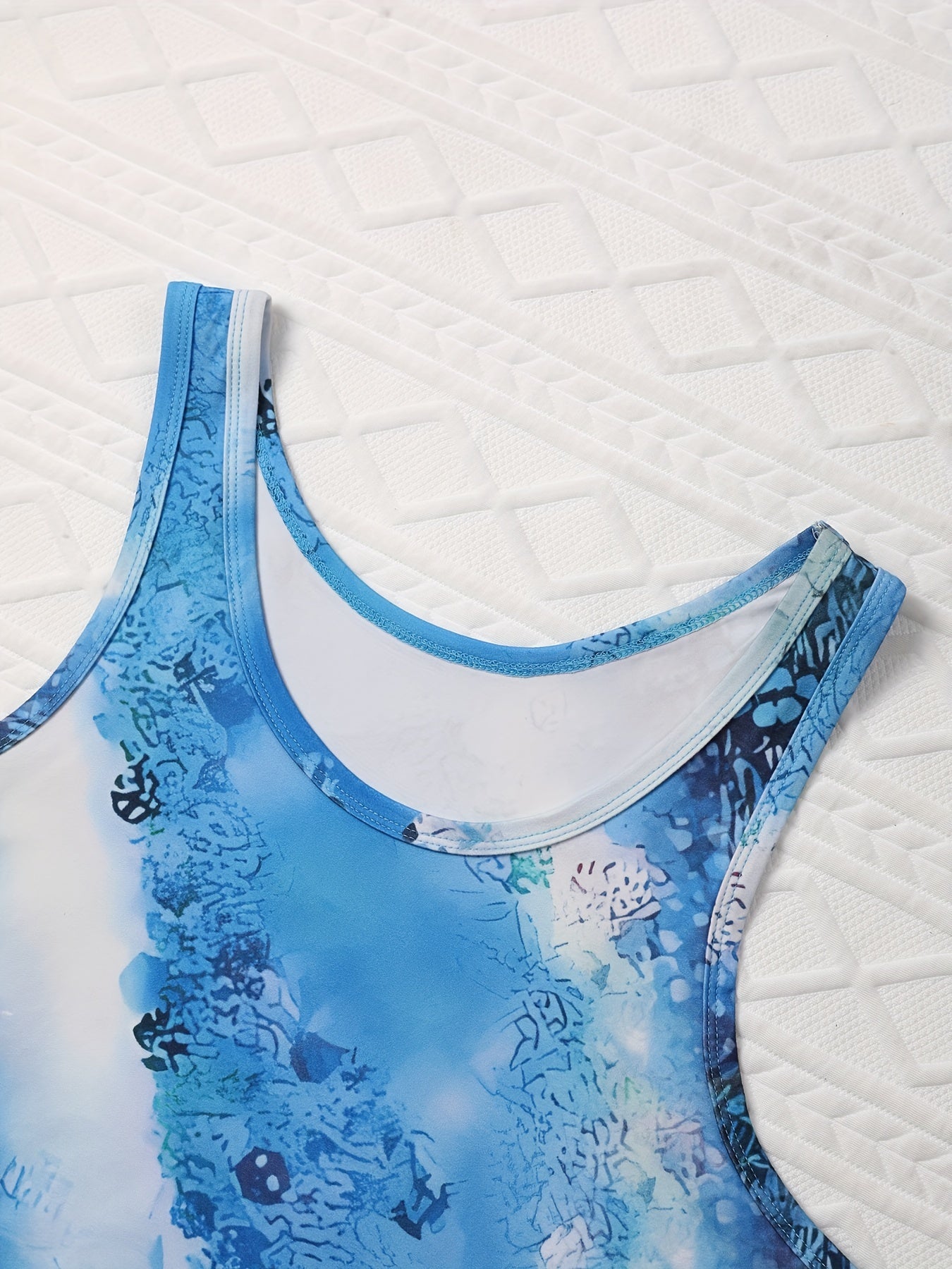 Женские ночные платья без рукавов больших размеров, повседневные, с цветочным омбре, эластичный полиэстер