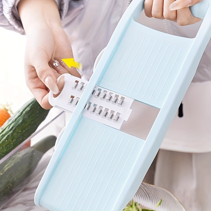 4-Piece Kitchen Tool Set with Vegetable Chopper and Slicer for Home and Camping