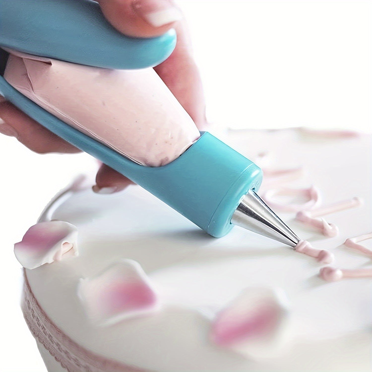 Cake Decorating Kit with 17 Piping Tips Pastry Bags and Precision Pen