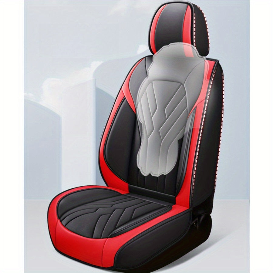 Universal Car Seat Cover Breathable Fully Covered Perforated All-in-One