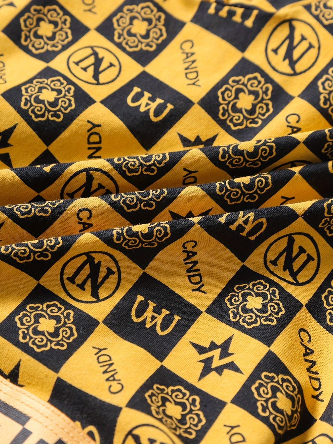 Men's High Stretch Print Boxer Briefs 10 Pack Polyester Spandex Casual Wear