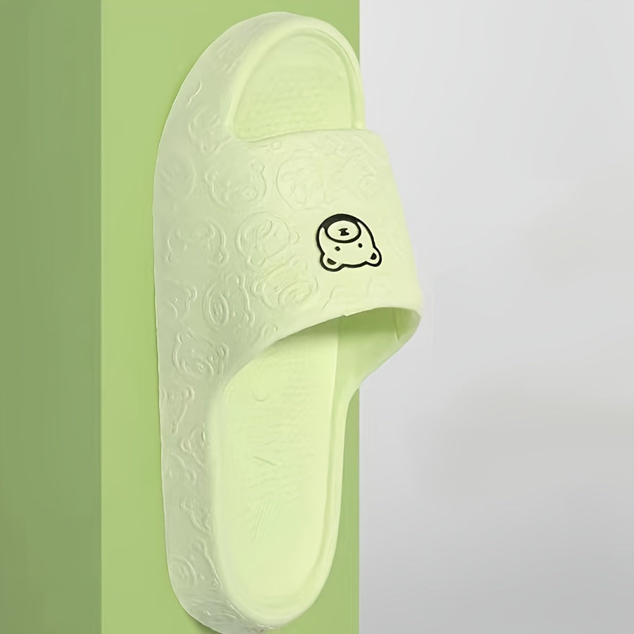 Unisex Cartoon Bear Slippers Soft EVA Non-Slip Bedroom Slides