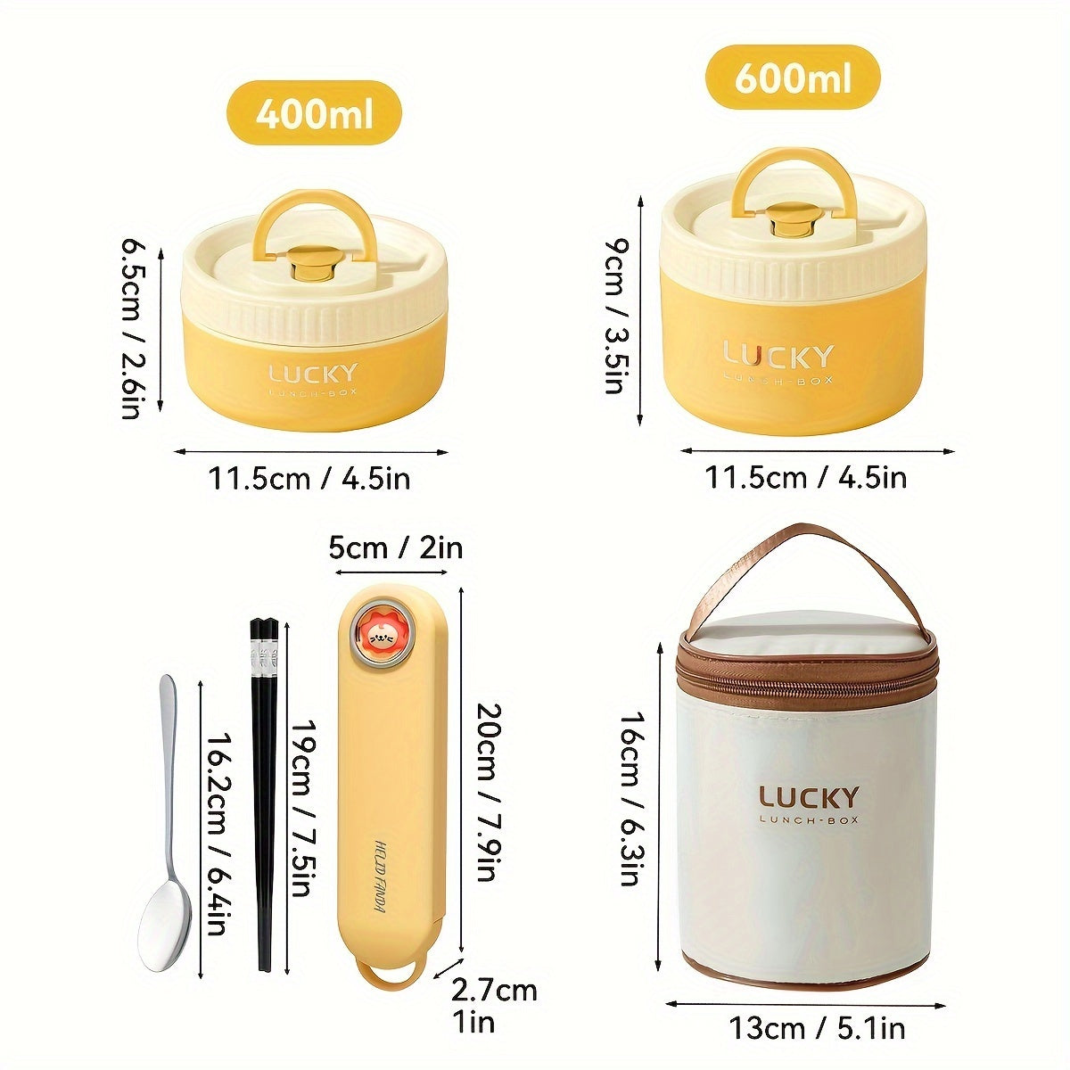 Stainless Steel Lunch Box Leak-Proof Round Bento Container for Meals and Salads