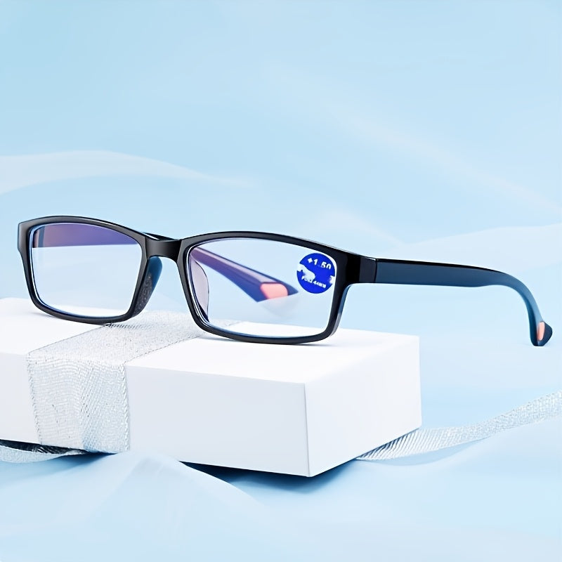 Blue Light Blocking Glasses with PC Material Lens and Spring Hinged Frame
