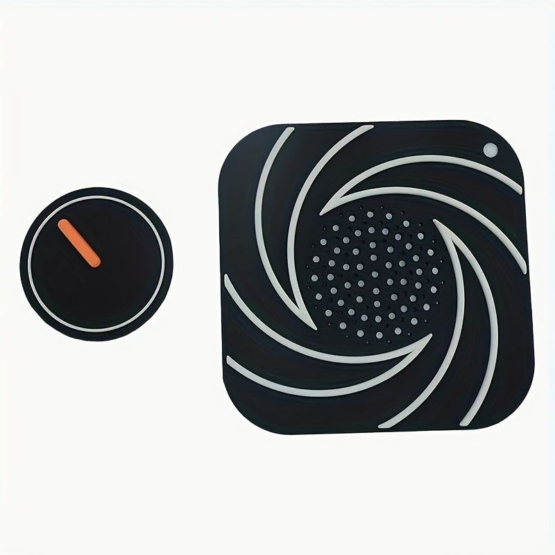 Cubierta de desagüe de suelo de silicona para baño, prevención de olores y protección contra fugas