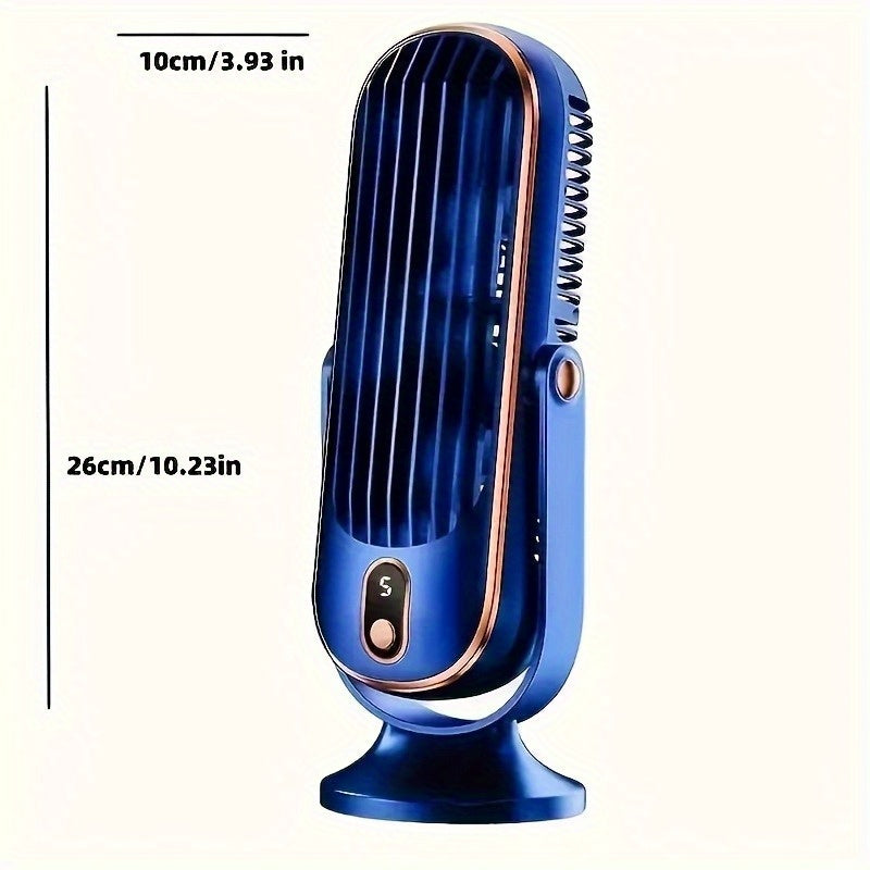 Car Desktop Fan with Low Noise and Three Speed Settings for Driving