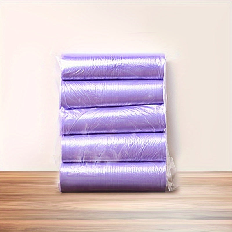 75 Pieces Disposable Garbage Bags Rolls for Home Kitchen Office and Restaurant Use
