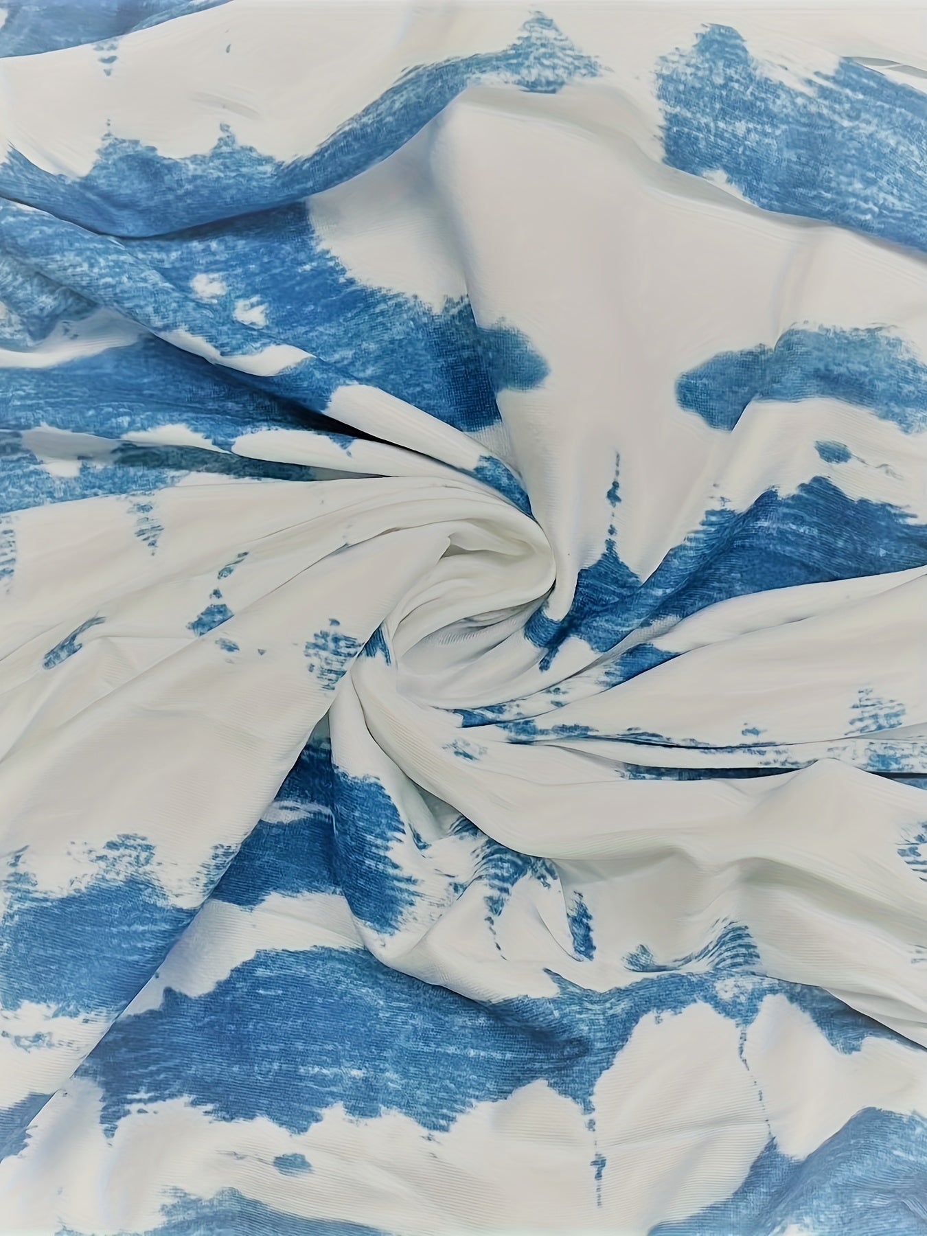 Women's Casual Tie-Dye Sleeveless Jumpsuit with Pockets and Adjustable Straps