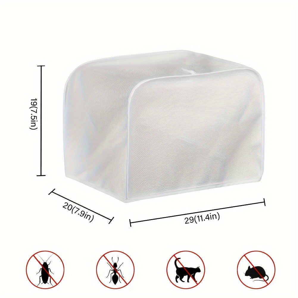 Yumshoq toster qoplami, chiroyli tost naqshli, chang va barmoq izlariga qarshi himoya qiladi, kichik oshxona texnikasi uchun mos, S o'lcham.