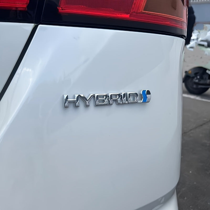 Car Side Badge, Durable Metal Hybrid Logo, Body Decoration Sticker