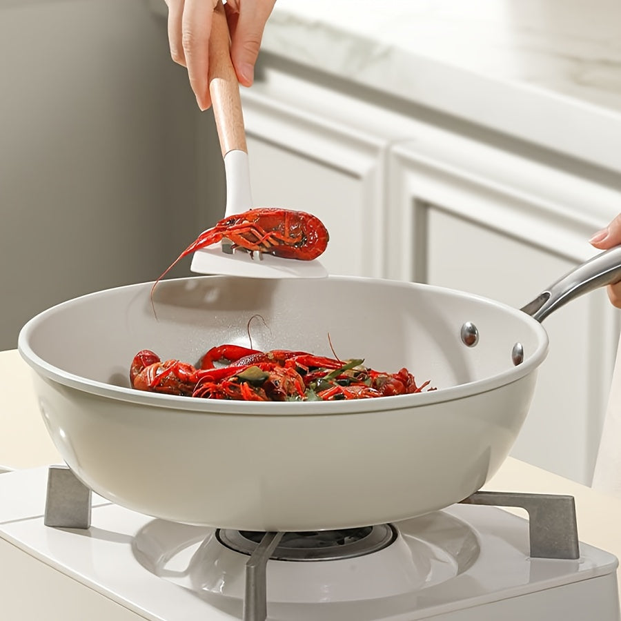 Мини-сковорода из чугуна с крышкой для индивидуальной готовки, антипригарная, прочная