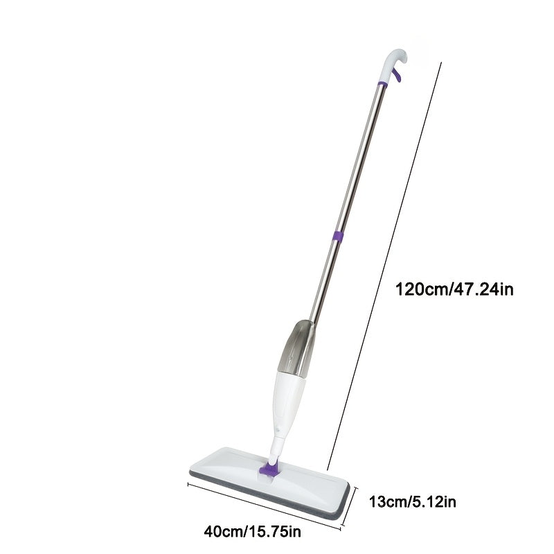 Microfiber Spray Mop for Floor Cleaning Reusable Pads for Hardwood Tile Laminate