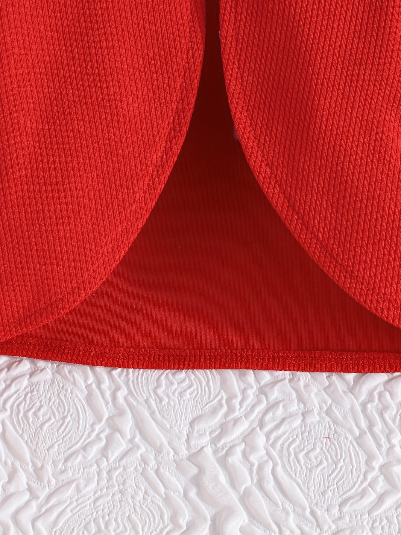 Girls' Valentines Day Outfit Set Long-Sleeved Cardigan and Sleeveless Sundress for Kids