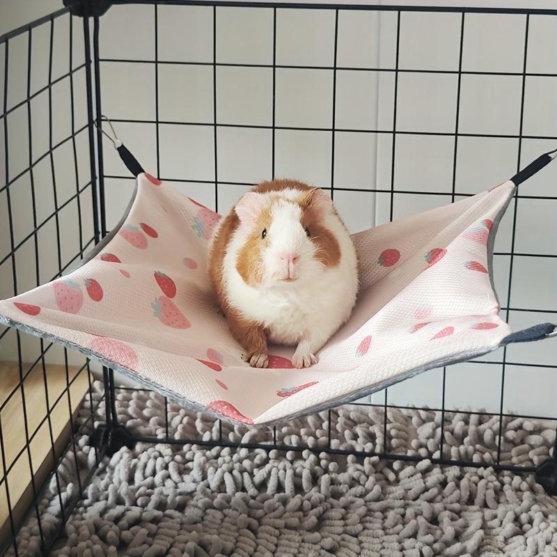 Breathable Small Animal Hammock for Guinea Pigs Rats Hamsters Ferrets Polyester Bed