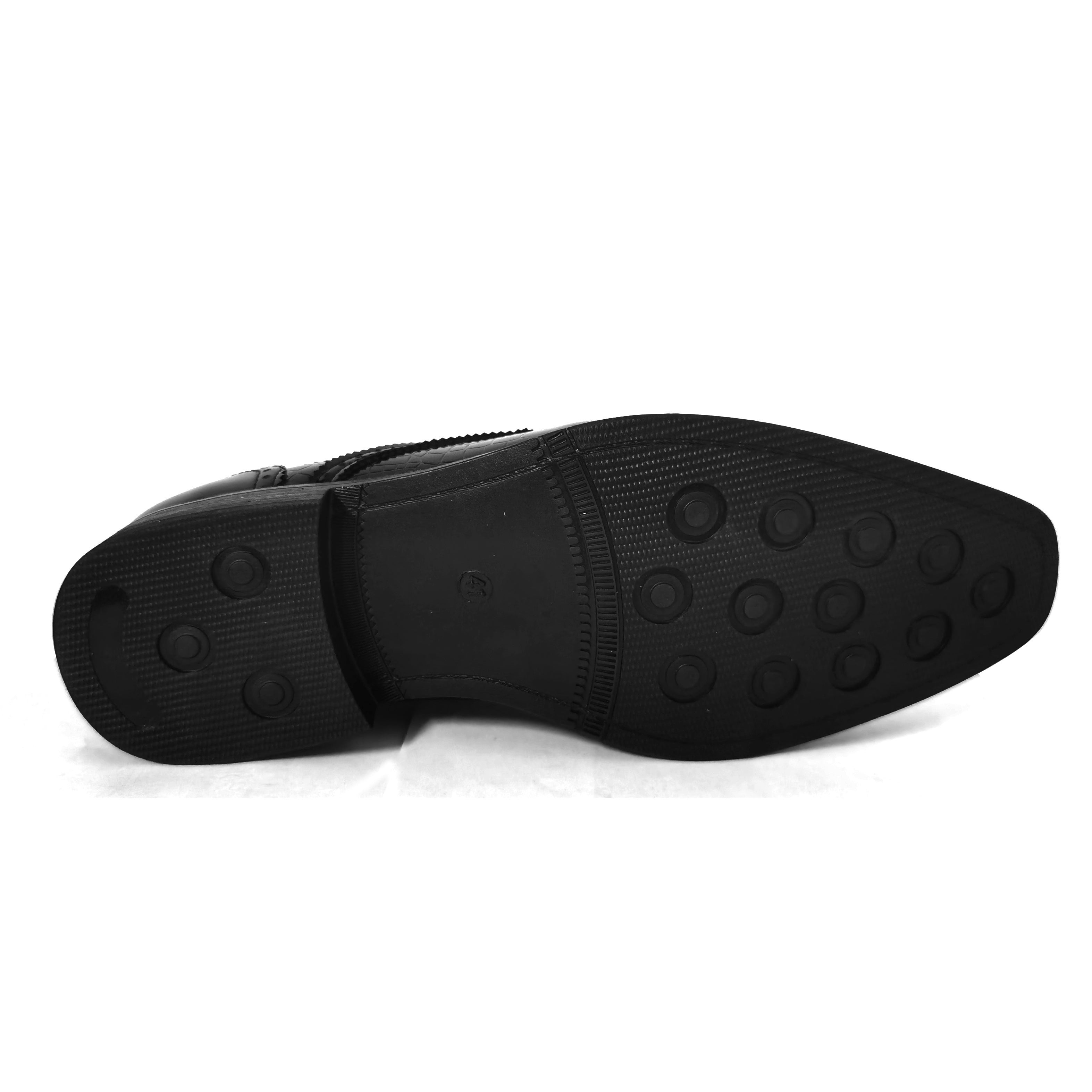 Men's Wingtip Brogue Shoes Leather Business Formal Office Breathable Anti-skid Spring Summer Autumn