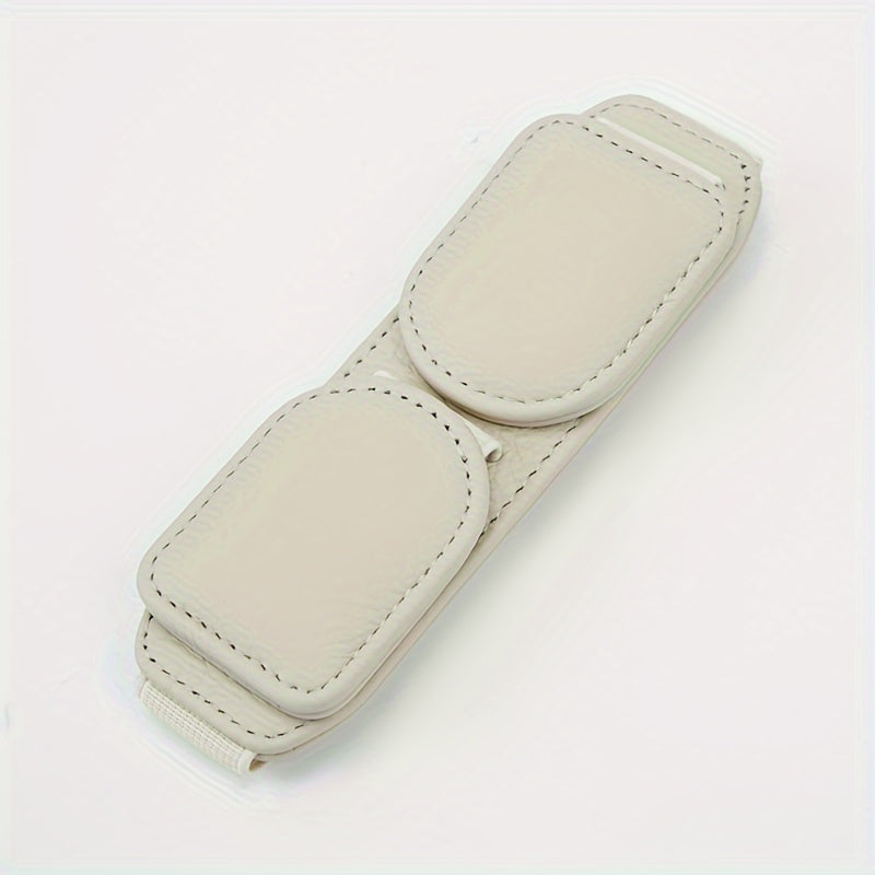 Avtomobil shovog'iga magnitli ko'zoynak tutgichi, ikki tomonlama klipli tashkilotchi, chiptalar uchun bo'shliq bilan