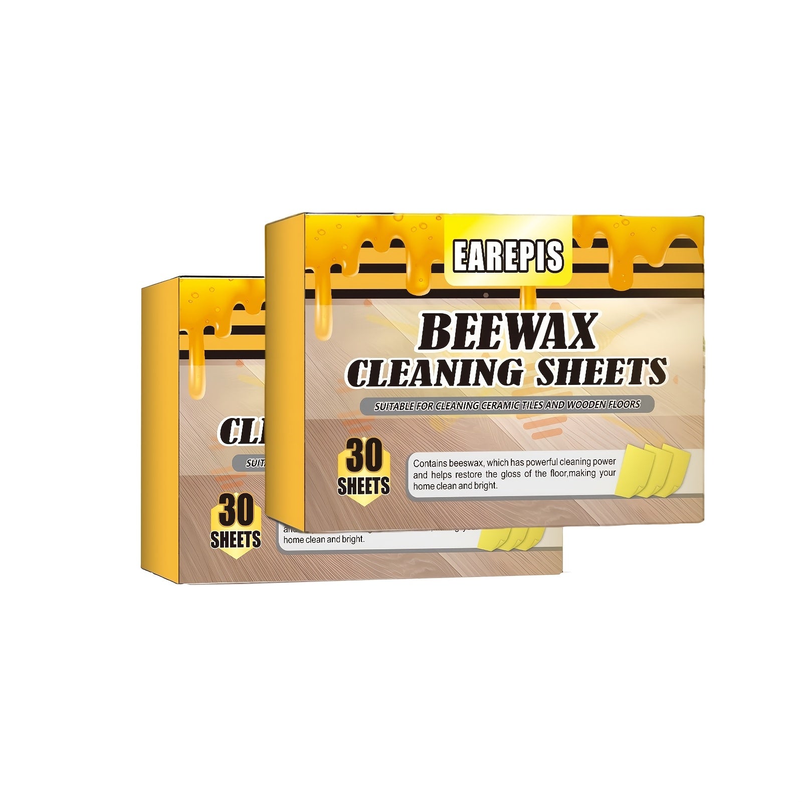 Wood Wax Cleaning Tablets for Polishing and Brightening Solid Wood Floors