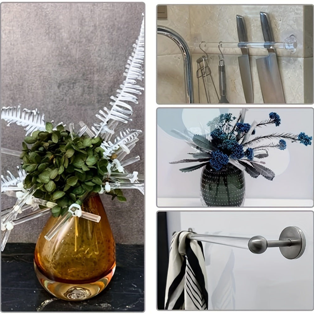 Clear Acrylic Rods 1-14mm Diameter 100/250mm Length Pack of 5 or 10